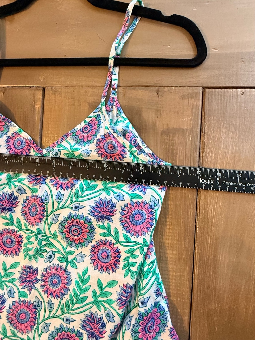 J.Crew Floral Mixed Print Sundress Tiered Striped Hem Cotton Cottagecore Dress - Picture 10 of 10